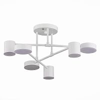 Светильник светодиодный (Люстра) Kink Light 07649-6a 3x6Вт+3х8Вт Белый картинка 